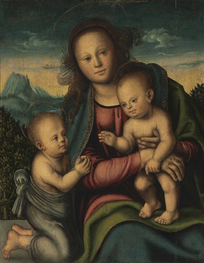 Virgin and Child with the Infant Saint John the Baptist by Lucas Cranach the Elder